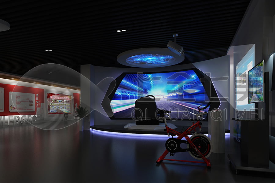 道德與法制教育展館,數(shù)字化普法展館,青少年法治教育,毒品知識(shí)區(qū),模擬吸毒后血液循環(huán)變化