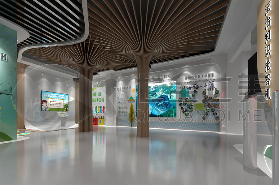 法制宣傳，教育展廳，普法宣傳展館，產(chǎn)品，公安局普法教育展館效果圖設計