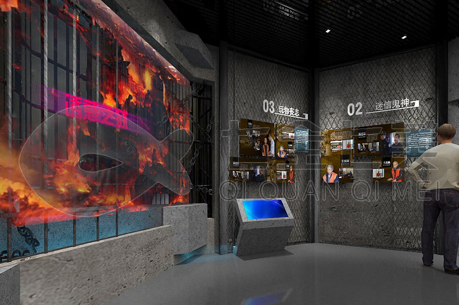 預防職務犯罪警示教育展館，反腐倡廉宣傳館產(chǎn)品，預防職務犯罪警示展館布置公司