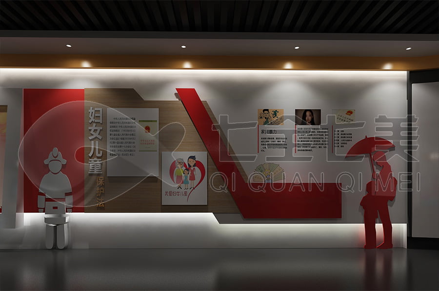 青少年法治教育展館，法治文化教育基地設(shè)備，法院法治示范基地設(shè)計(jì)平面圖
