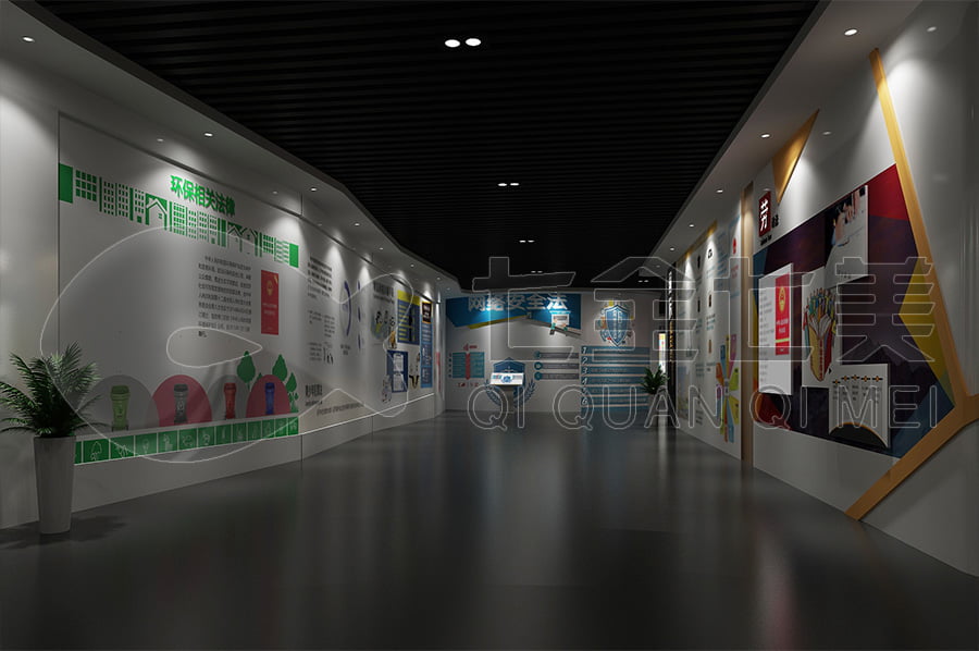 法治教育館，普法宣傳基地，效果圖設(shè)計公司，法院法制教育基地設(shè)計公司