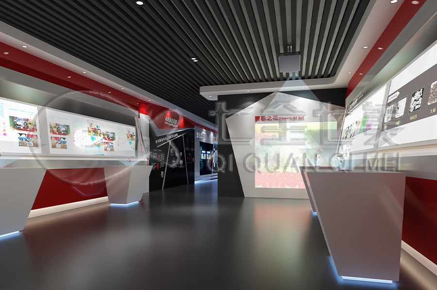 禁毒展廳施工方案，沉浸式禁毒示范展廳，禁毒展廳規(guī)劃設(shè)計(jì)