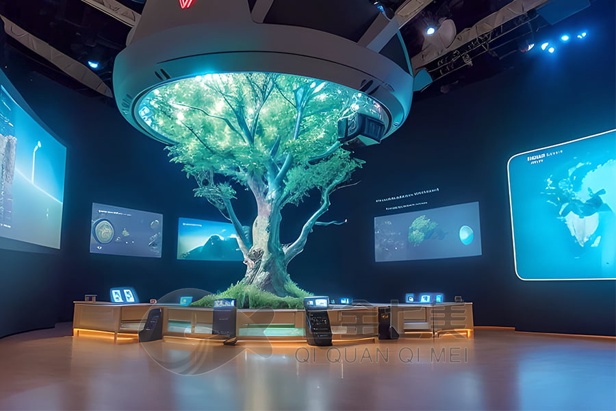 沉浸式生物多樣性保護(hù)館設(shè)計, 多媒體互動展覽館建設(shè), 創(chuàng)意科技展廳方案