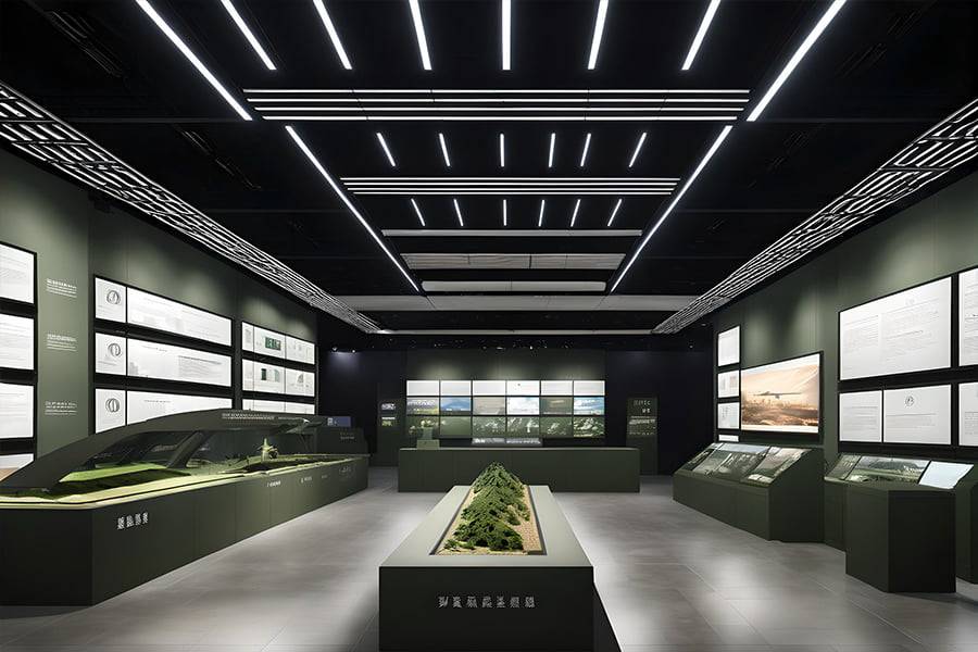 軍史展廳設計,多媒體展覽館建設方案,數字化展示設備