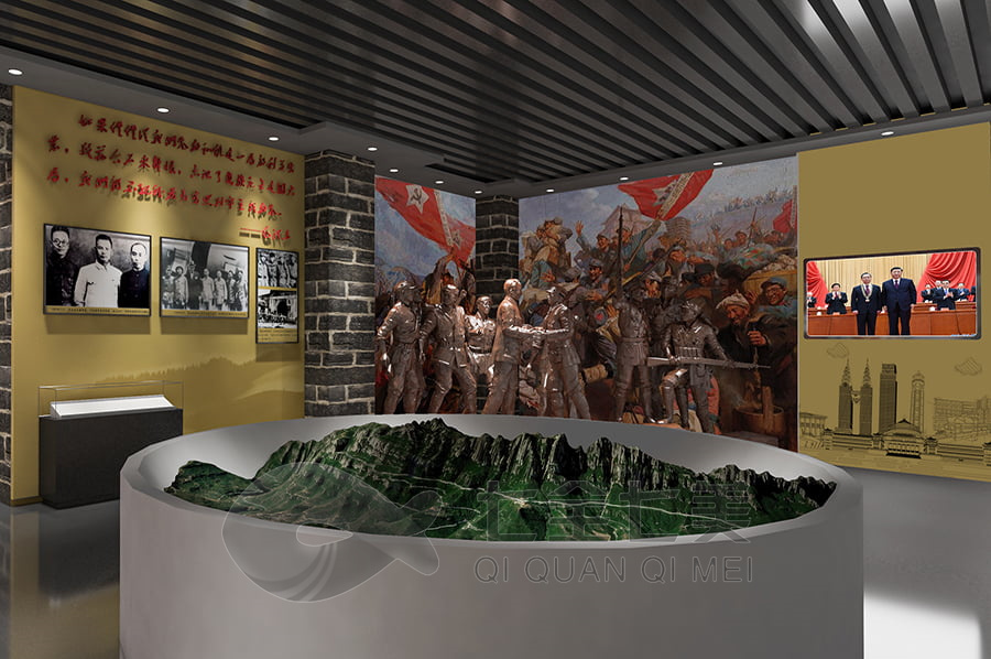 沉浸式紅色黨風傳承館設計, 多媒體展示設備, 創(chuàng)新互動展覽