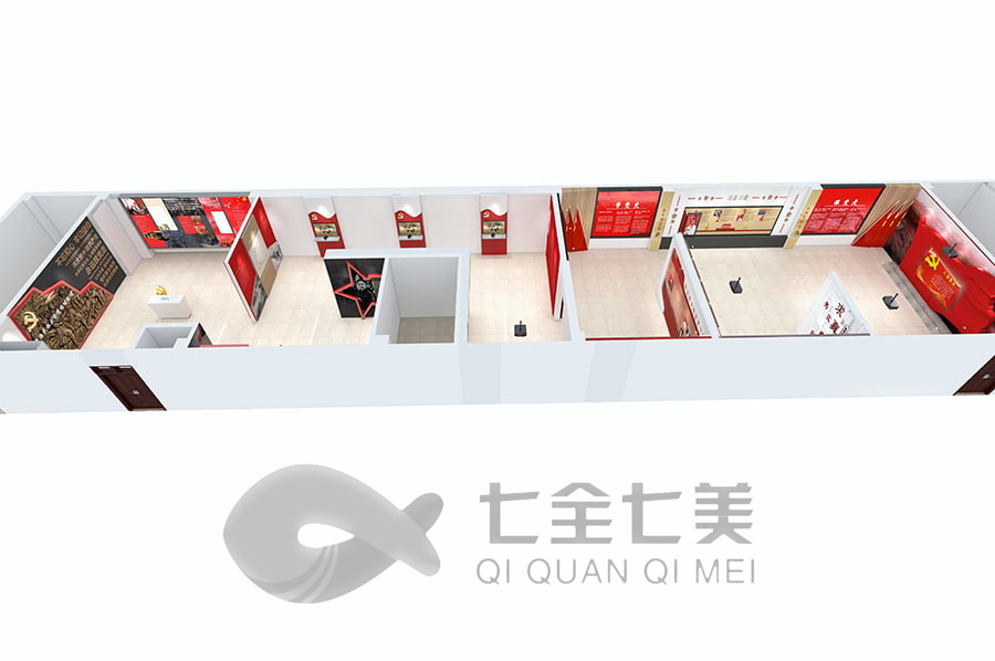 紅色黨風(fēng)傳承館, 沉浸式展覽, 多媒體設(shè)備