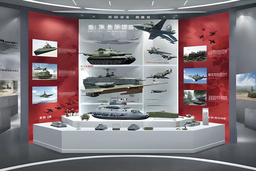 沉浸式國防軍事展館設(shè)計, 軍事互動多媒體設(shè)備, 智慧軍營展廳建設(shè)方案