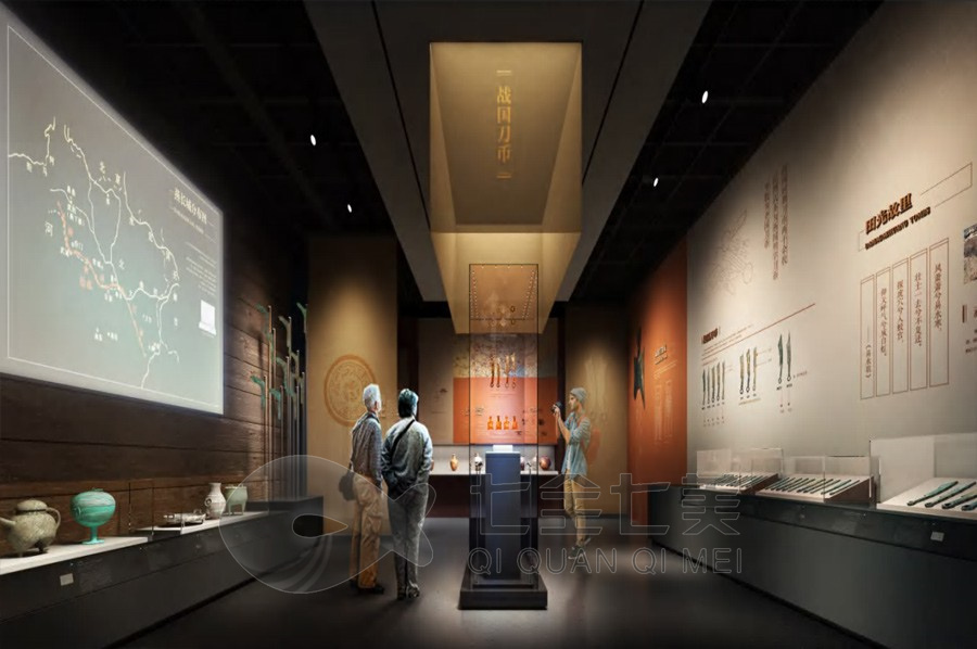 數(shù)字化歷史展覽館設(shè)計(jì),多媒體互動展覽館方案,智能科技展廳建設(shè)