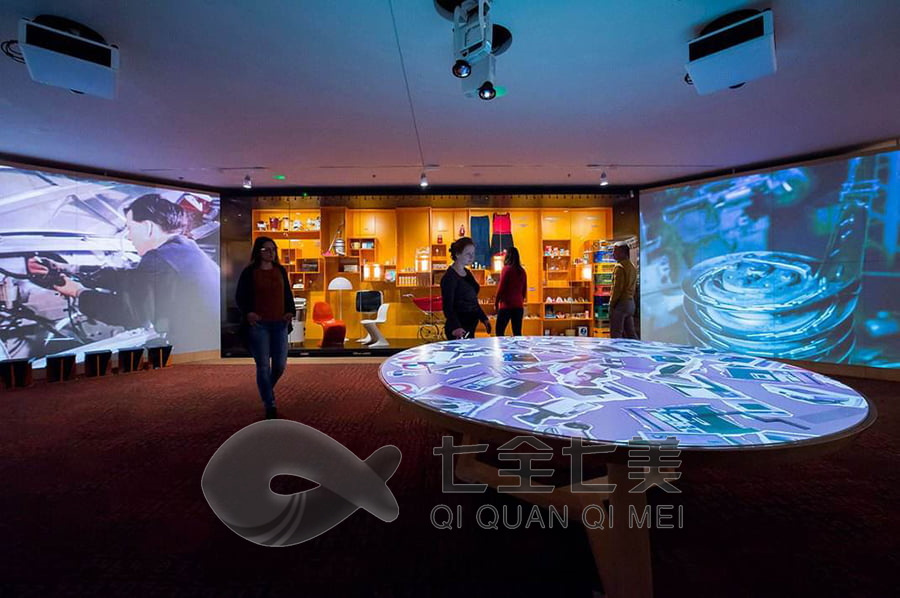國企文化館設計, 多媒體展示設備, 展覽館智能化方案