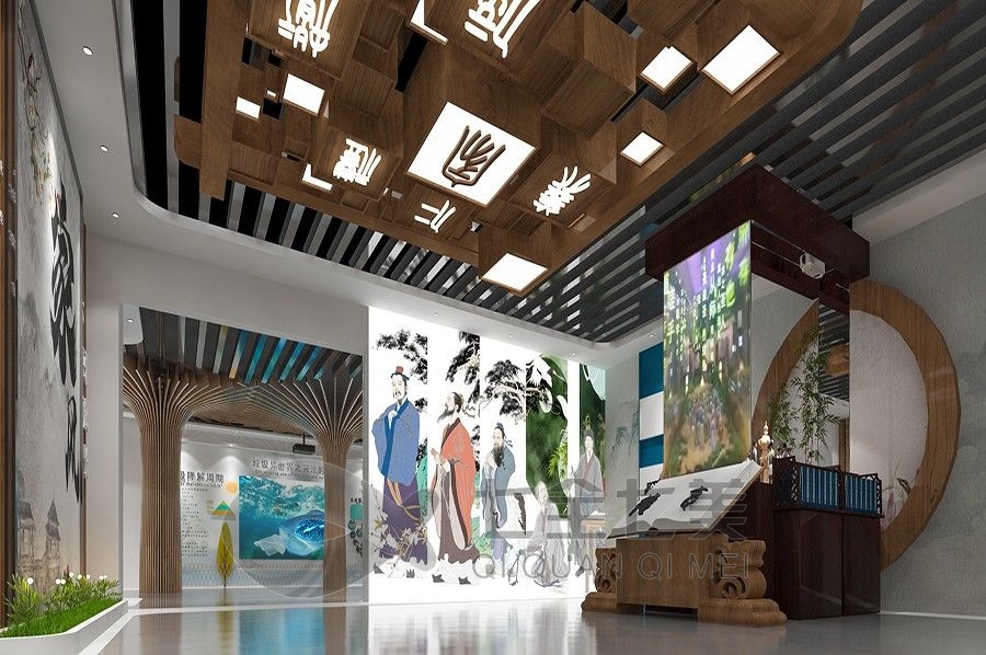 AI智能校史展廳設計,多媒體展示技術,校園歷史展覽