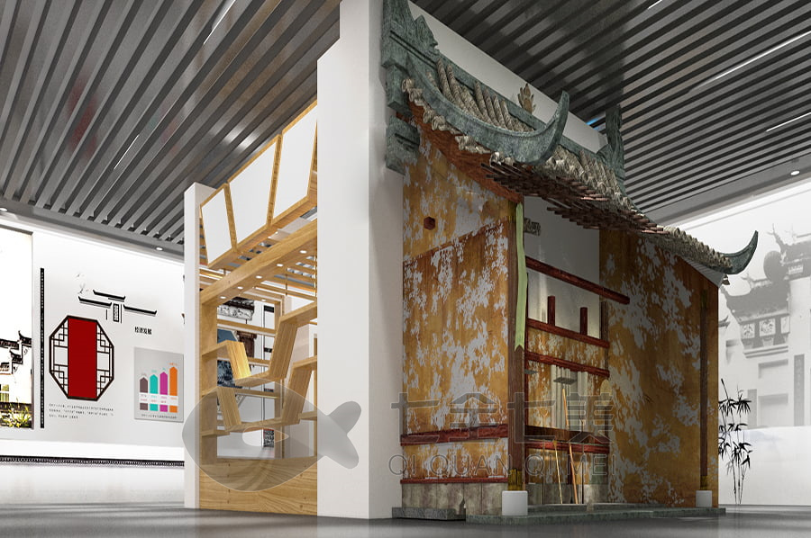 多媒體紅色展館施工圖,互動(dòng)黨建展廳設(shè)計(jì),高科技黨建館建設(shè)方案