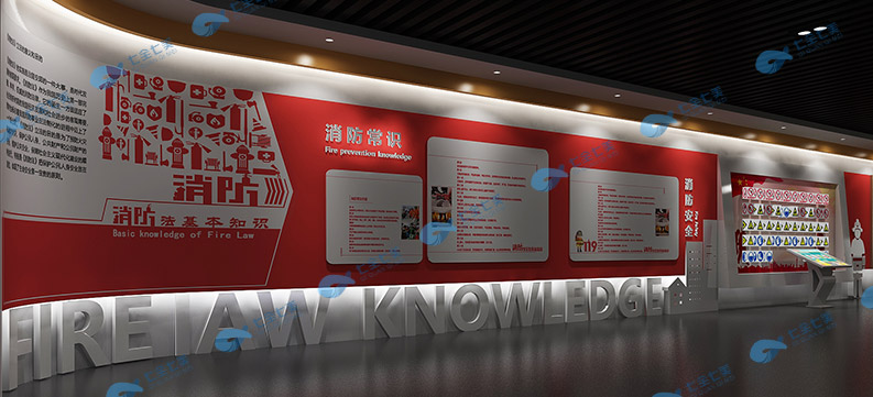 法治展館3d設計圖紙