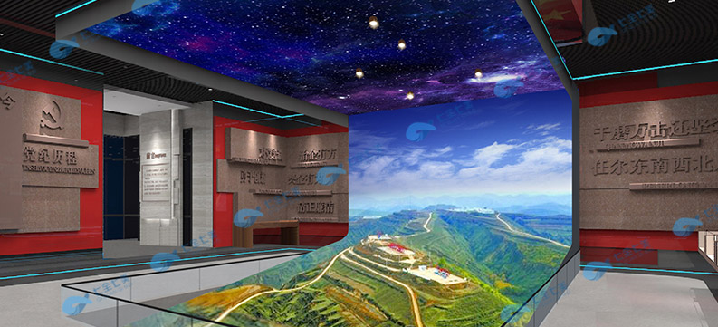 展廳多媒體設(shè)備360全息顯示，展館產(chǎn)品全息交互投影，教育基地定制全息顯示